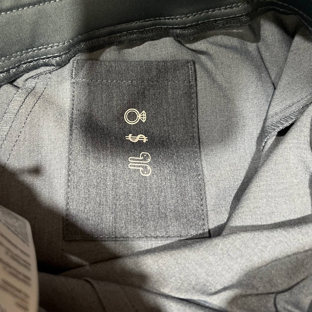 FIGS Zamora Jogger Scrub Pants Women's Heather Denim NWT 3XLP - Picture 7 of 7